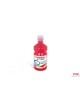 Farba TEMPERA Premium 500ml czerwona HAPPY COLOR HA 3310 0500-2
