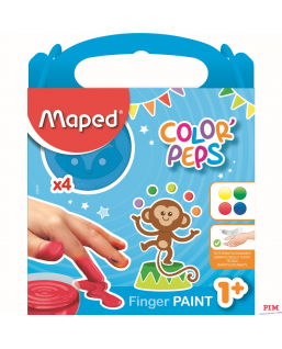 Farby COLORPEPS do malowania palcami 812510 MAPED