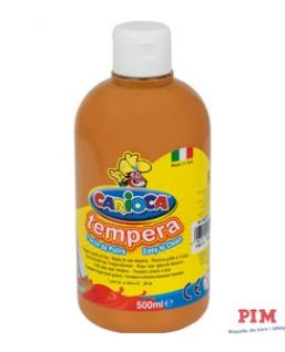 Farba TEMPERA jasnobrązowa CARIOCA 500ml 170-2356