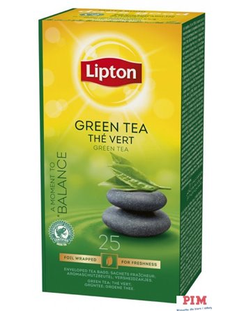 Herbata LIPTON Green Tea Pure (25kopert fol.)