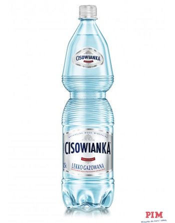 Woda CISOWIANKA 1.5l lekko gazowana kaucja
