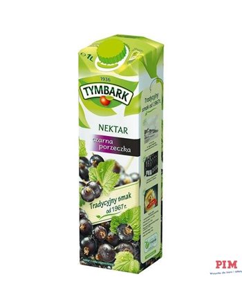 Nektar TYMBARK Czarna porzeczka 1L