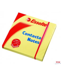 Bloczki samoprzylepne ESSELTE 75x75mm żółte 100k 83003