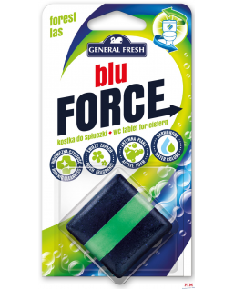 Kostka do WC BLU FORCE do spłuczki 50g las GENERAL FRESH