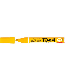 Marker olejowy TO-440 grubość 2.5mm żołty TOMA