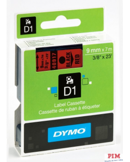 Taśma 9mm/7m czarny /czerwony 40917 DYMO S0720720