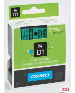 Taśma 19mm/7mm czarny /ziel 45809 DYMO S0720890