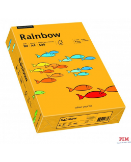 Papier xero kolorowy RAINBOW jasnopomarańczowy R22 88042409
