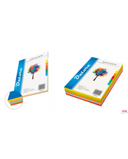 Papier xero kolorowy DATURA A4 80g (250) mix