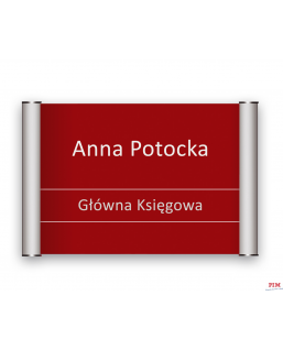 Tabliczka przydrzwiowa 297_210 TZWA4 OFFICE
