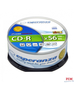 Płyty CD-R ESPERANZA SILVER CAKE BOX 25szt 2005