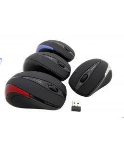 Mysz bezprzewodowa 24GHZ USB BLACK ANTARES ESPERANZA EM101K
