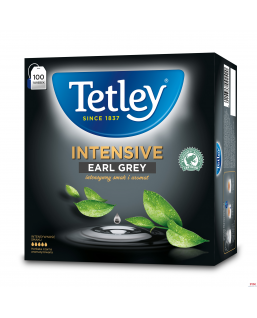 Herbata TETLEY INTENSIVE EARL GREY czarna 100t