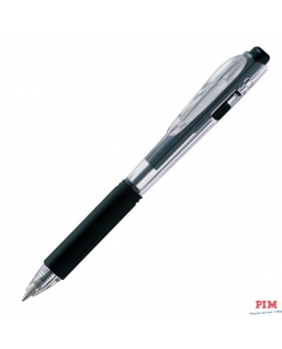 Długopis PENTEL BK437 z gumowym uchwytem automatyczny czarny