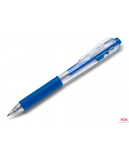 Długopis PENTEL BK437 z gumowym uchwytem automatyczny niebieski