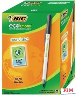 Długopis BIC ROUND STIC czarny 893213