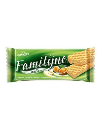 Wafle FAMILIJNE orzechowe 180g