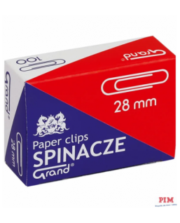 Spinacz R-28 mm GRAND 1op x 100sztuk 110-1381