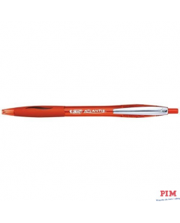 Długopis ATLANTIS Metal Clip czerwony BIC 902134