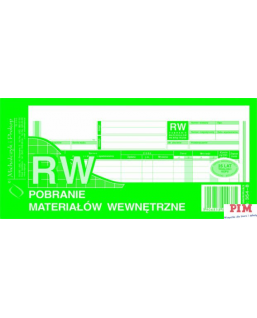 354-8 RW pobranie materiałów wewnętrzne 1/3A4 80 kartek MICHALCZYK
