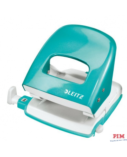 Dziurkacz 5008 LEITZ turkusowy 30 kartek duży metalowy 50081051