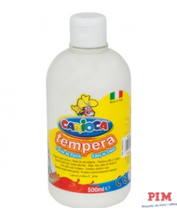 Farba TEMPERA biała CARIOCA 500ml 170-2353