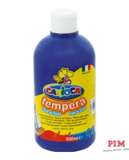 Farba TEMPERA granatowa CARIOCA 500ml 170-2277