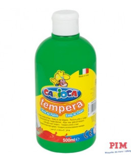 Farba TEMPERA zielona CARIOCA 500ml 170-2363