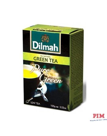 Herbata zielona 100g sypka DILMAH