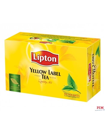 Herbata LIPTON YELLOW LABEL 50 torebek