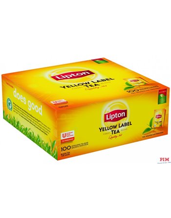 Herbata LIPTON Yellow Label (100 kopert fol.)