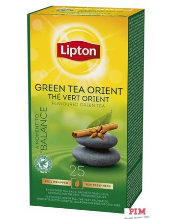 Herbata LIPTON Green Tea Orient (25 saszetek)