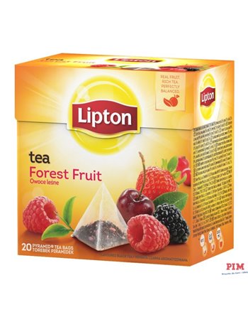 Herbata LIPTON piramidka FOREST FRUIT (20 saszetek)