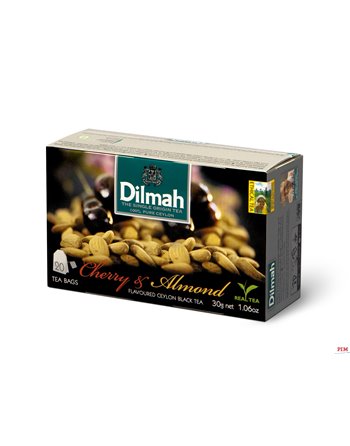 Herbata DILMAH AROMAT WIŚNIA&MIGDAŁ (20 saszetek)