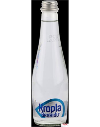 Woda KROPLA BESKIDU niegazowana 0.33L butelka szklana (24szt)