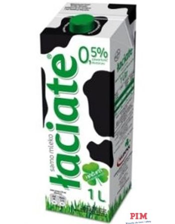 Mleko ŁACIATE UHT 0.5% 1L