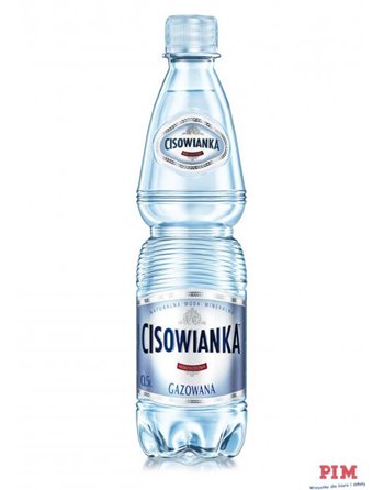 Woda CISOWIANKA 0.5l gazowana kaucja