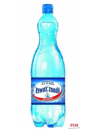 Woda ŻYWIEC ZDRÓJ 1.5l gazowana kaucja