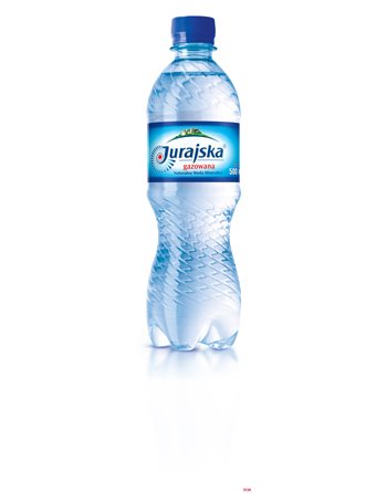 Woda JURAJSKA gazowana 0.5L - kaucja