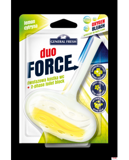 Kostka do WC DUO FORCE zawieszka 40g cytryna GENERAL FRESH