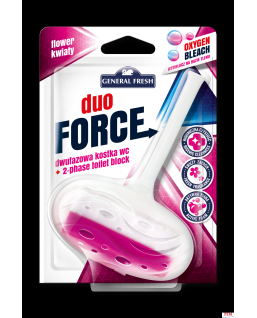 Kostka do WC DUO FORCE zawieszka 40g kwiat GENERAL FRESH