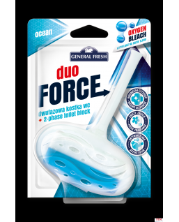 Kostka do WC DUO FORCE zawieszka 40g morze GENERAL FRESH