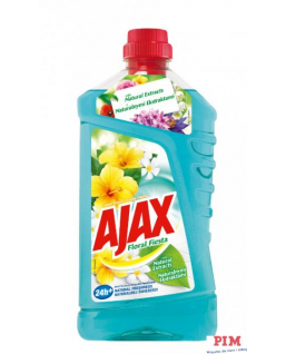 Płyn do mycia podłóg AJAX Floral Fiesta 1l Lagun Flowers (niebieski)