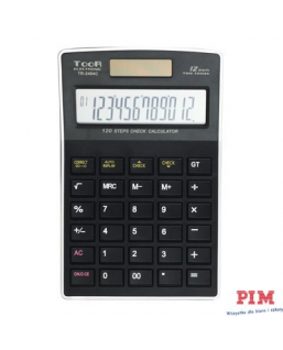 Kalkulator TOOR TR2464C 12 pozycyjny funkcja sprawdzania