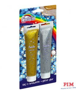 Klej brokatowy FIORELLO GR-BK75 2 kolory x75ml 170-2263