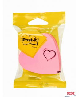Bloczek 3M POST-IT SERCE neonowe 2007H 225k FT510076563
