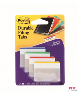 Zakładki indeksujące POST-IT 50.8x38mm proste 4x6szt 686-F1 3M