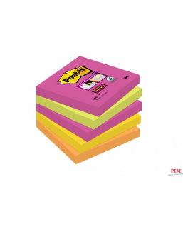 Bloczki 3M POST-IT 6x76mm KAPSZTAD 180k 654S-N 7 Super Sticky 70005280360