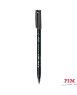 Foliopis permanentny B 314 czarny STAEDTLER LUMOCOLOR S314-9