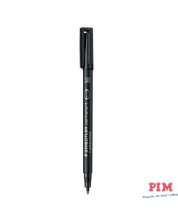 Foliopis permanentny M 317 czarny STAEDTLER LUMOCOLOR S317-9